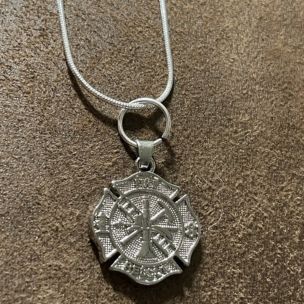 Fire fighter necklace